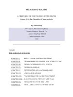 Tài liệu THE RAILROAD BUILDERS pdf