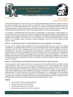 Tài liệu HealthCareReform,What’sinIt?   Small Business pdf