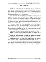vốn lơưu động và một số biện pháp nhằm nâng cao hiệu quả sử dụng vốn lơưu động tại công ty xi măng và xây dựng công trình lạng sơn