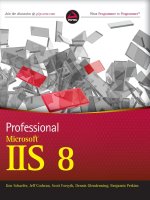 Tài liệu PROFESSIONAL MICROSOFT® IIS 8 doc
