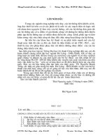 ứng dụng PLCS7- 200 để điều khiển dây truyền sản xuất ván dăm của nhà máy ván dăm Lu Xá