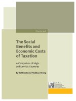 Tài liệu The Social Benefits and Economic Costs of Taxation doc