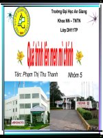 Tài liệu Quá trình lên men mì chính docx