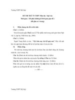 Tài liệu Đề thi thử tốt nghiệp THPT môn Ngữ Văn - Đề số 95 pptx