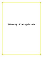 Tài liệu Skimming - Kỹ năng cần thiết pptx