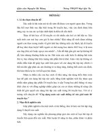 Ứng dụng toán xác suất thống kê vào giải toán Di truyền học