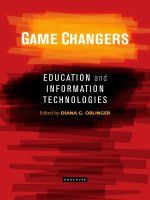 Tài liệu Game Changers - Education and Information Technologies ppt