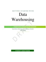 Tài liệu GETTING STARTED WITH Data Warehousing pptx
