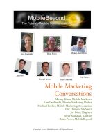 Tài liệu Mobile Marketing Conversations pdf