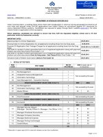 Tài liệu RECRUITMENT OF SPECIALIST OFFICERS 2012 pdf