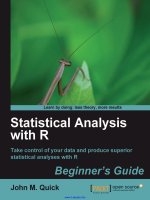 Tài liệu Statistical Analysis with R Beginner''''s Guide doc