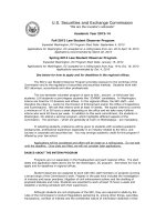 Tài liệu U.S. Securities and Exchange Commission “We are the investor’s advocate” pdf
