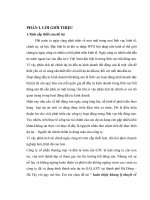 hoàn thiện khung lý thuyết về phân tích tài chính của dự án đầu tư kinh doanh bất động sản và ứng dụng vào dự án galaxy  của công ty cổ phần thương mại và đầu tư toàn cầu gtc