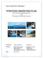 Tài liệu STRATEGIC MARKETING PLAN - Overcoming Development Barriers and Positioning Castle Rockfor Success ppt