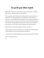 Tài liệu Ăn gì để gan khỏe mạnh pdf