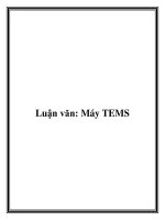 Tài liệu Luận văn: Máy TEMS pdf