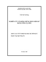 nghiên cứu về kiểm chứng phần mềm sử dụng công cụ spin