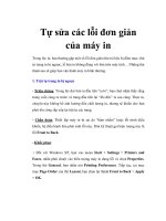 Tài liệu Tự sửa các lỗi đơn giản của máy in pptx