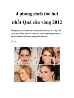 Tài liệu 4 phong cách tóc hot nhất Quả cầu vàng 2012 pdf