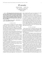 Tài liệu IP security pdf