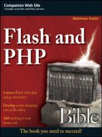 Tài liệu Flash and PHP Bible pptx