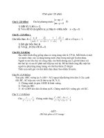 Tài liệu Đề Thi Thử Lớp 10 Toán Học 2013 - Phần 2 - Đề 13 pdf