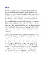 Tài liệu Tiếp thị potx