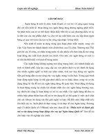 phân tích và đánh giá rủi ro tín dụng trong hoạt động cho vay tại ngân hàng quốc tế