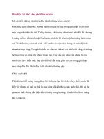 Tài liệu Dấu hiệu ''''cô tiên'''' răng ghé thăm bé yêu pot