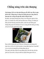 Tài liệu Chống nóng trên sân thượng potx