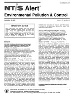 Tài liệu Environmental Pollution & Control docx