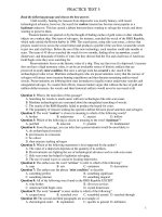 Tài liệu Đề Thi Thử Đại Học KHối A1, Anh 2013 - Phần 5 - Đề 2 ppt