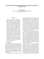 Tài liệu Báo cáo khoa học: 