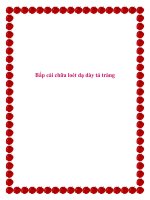 Tài liệu Bắp cải chữa loét dạ dày tá tràng pdf