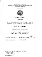 xây dựng mạng scada cho nhà máy điện