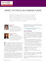 Tài liệu IMPACT OF FATCA ON FOREIGN FUNDS ppt