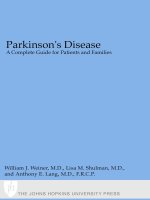 Tài liệu PARKINSON’S DISEASE pptx