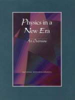 Tài liệu Physics in a New Era An Overview doc