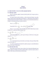 Tài liệu Chương 5: Điện trường - Môn: Vật lý đại cương ppt