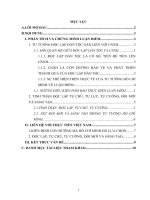 tư tưởng độc lập dân tộc gắn liền với cnxh