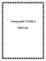 Tài liệu Vương quốc Cổ Dài ở Thái Lan doc