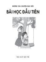 Tài liệu Bài học đầu tiên doc