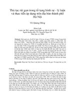 Thủ tục rút gọn trong tố tụng hình sự   lý luận và thực tiễn áp dụng trên địa bàn thành phố hà nội