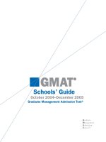 gmat School guide