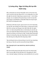 Tài liệu Lý tưởng sống - Ngọn hải đăng dẫn bạn đến thành công ppt