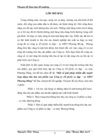 một số giải pháp nhằm đẩy mạnh hoạt động tiêu thụ sản phẩm của công ty cổ phần xe đạp – xe mỏy phương đông