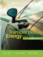 Tài liệu Transportation Energy Data Book doc