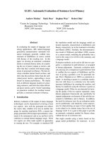 Tài liệu Báo cáo khoa học: 