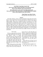 Tài liệu Sự xuất hiện và hoạt động của ong ký sinh Bassus javanus (Bhat & Gupta) (Braconidae) pptx