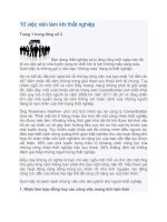 10 việc nên làm khi thất nghiệp